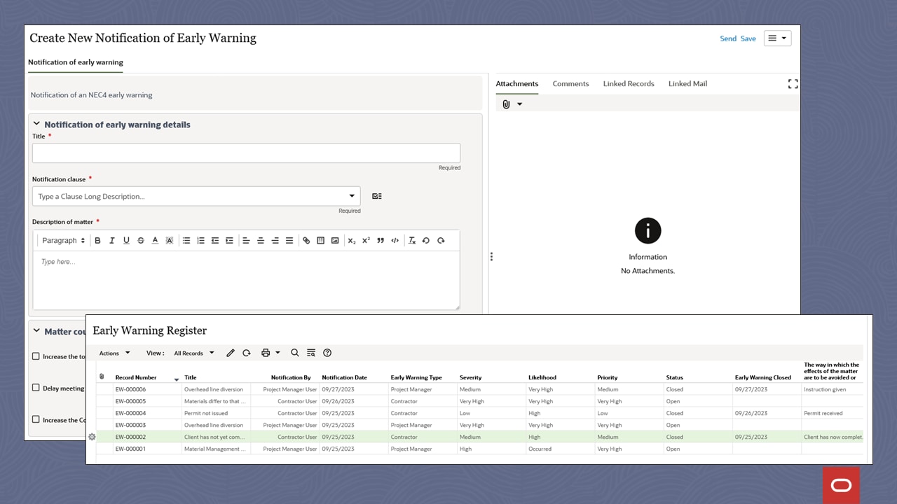 Installation work package image