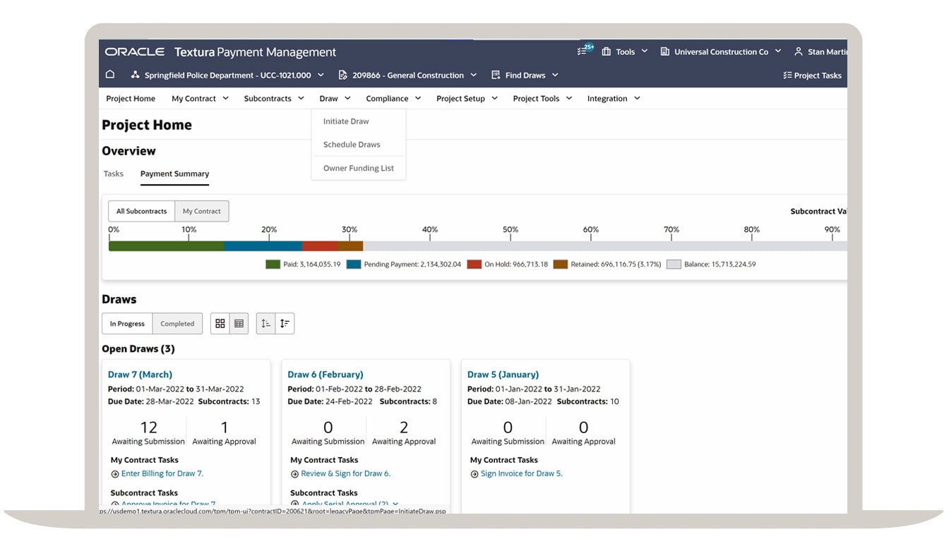 Online collaboration in a shared environment screenshot