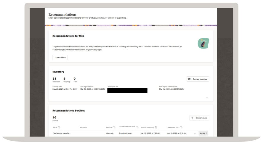 Personalized recommendations for your products, services, or content