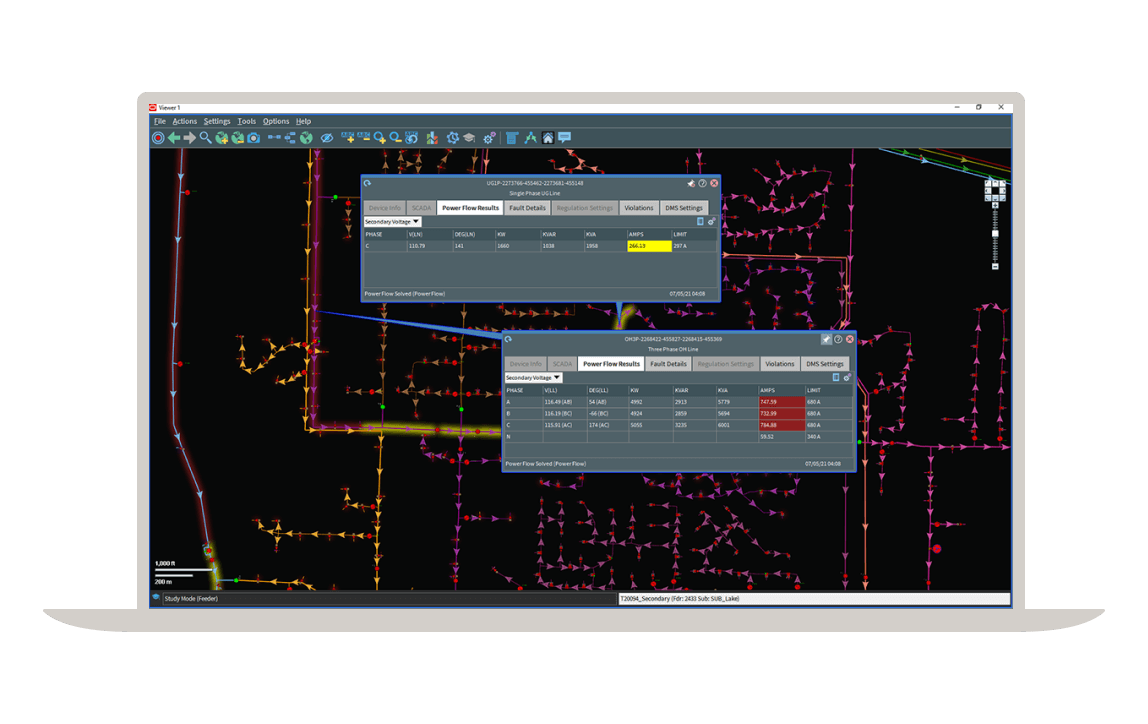 power flow state dashboard screenshot