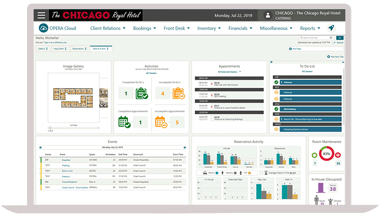 Hospitality product tours