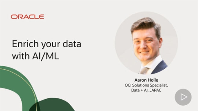 Enrich your data with AI/ML